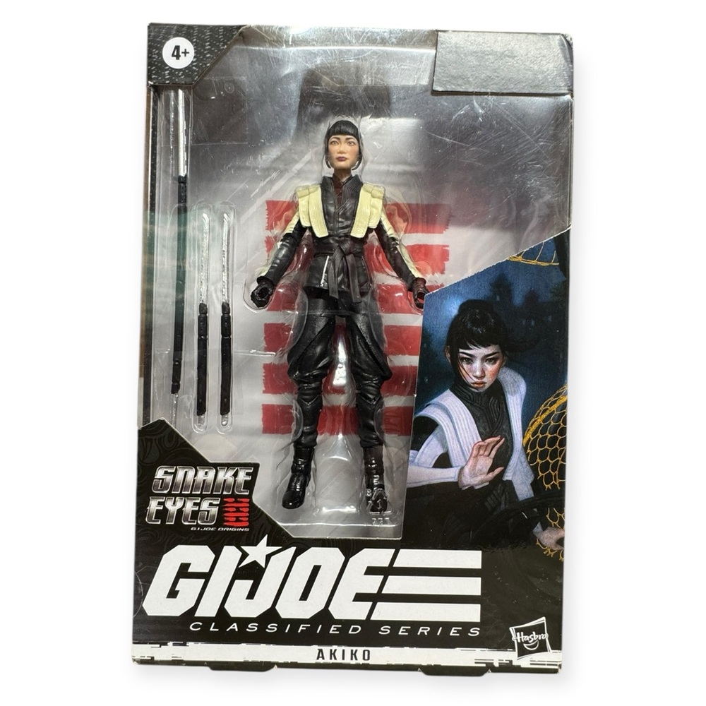 Hasbro G.I. Joe Classified Series Akiko Action Figure - Black and Red